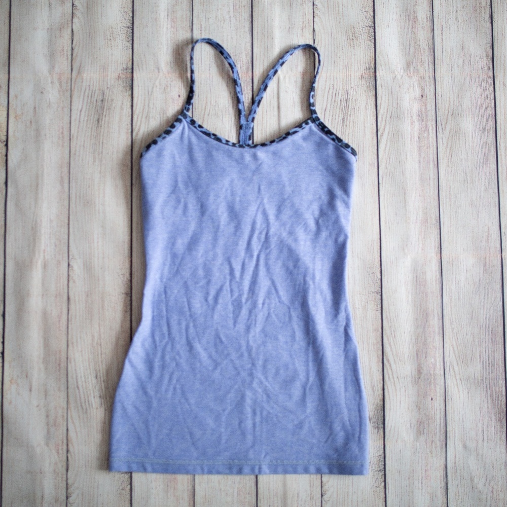 Lululemon Purple Tanktop with built-in bra